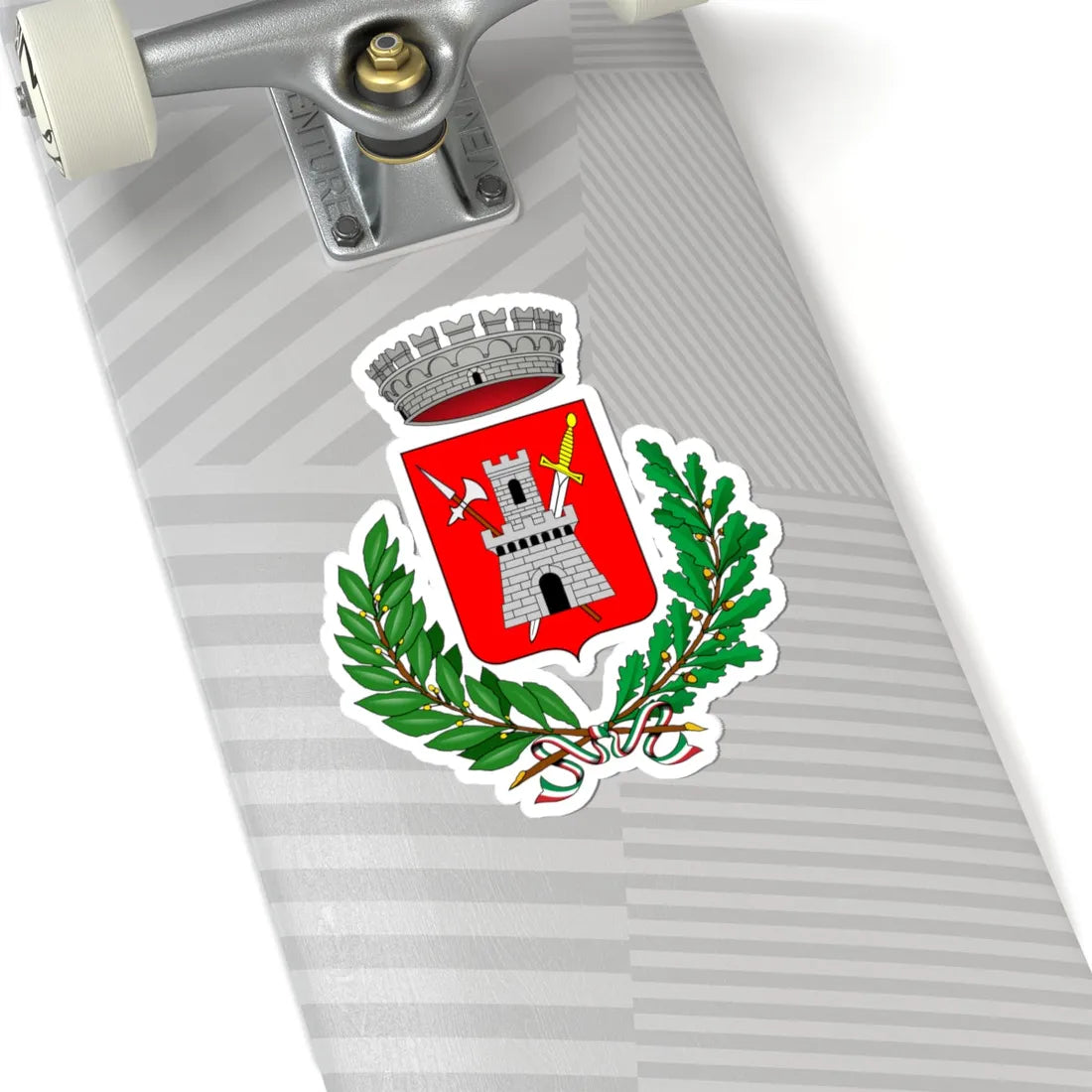 Carbonate-Stemma (Italy) (Coat of Arms) STICKER Vinyl Kiss-Cut Decal - The Sticker Space