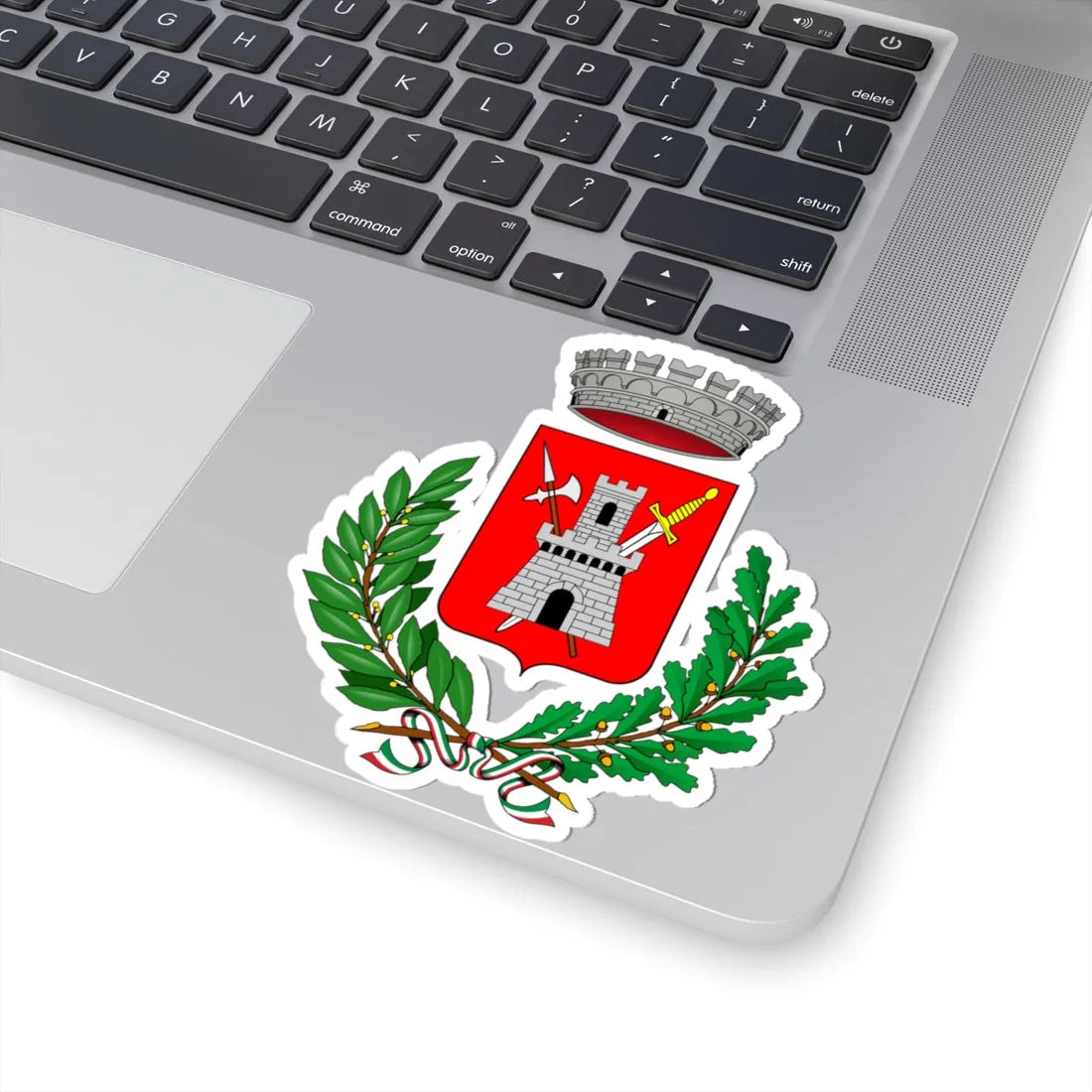 Carbonate-Stemma (Italy) (Coat of Arms) STICKER Vinyl Kiss-Cut Decal - The Sticker Space