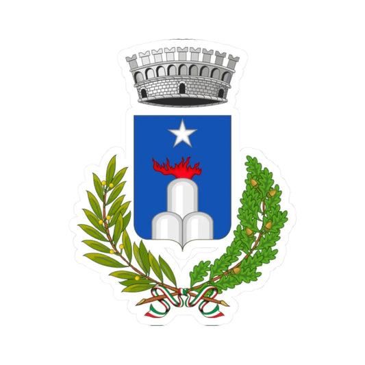 Carbone-Stemma (Italy) (Coat of Arms) STICKER Vinyl Kiss-Cut Decal 2 Inch White - The Sticker Space