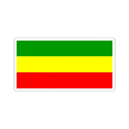 Carchi Flag (Ecuador) STICKER Vinyl Kiss-Cut Decal 2 Inch White - The Sticker Space