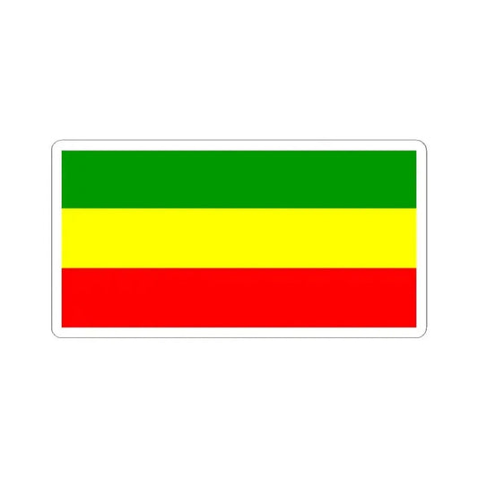 Carchi Flag (Ecuador) STICKER Vinyl Kiss-Cut Decal 2 Inch White - The Sticker Space