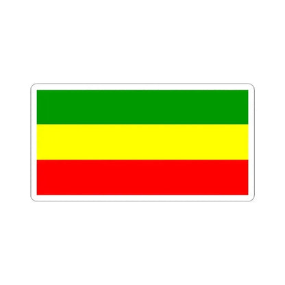 Carchi Flag (Ecuador) STICKER Vinyl Kiss-Cut Decal 3 Inch White - The Sticker Space