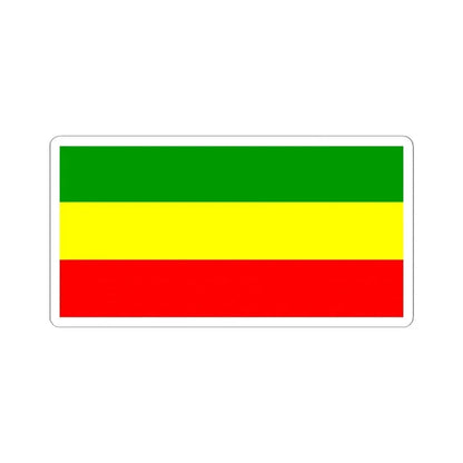 Carchi Flag (Ecuador) STICKER Vinyl Kiss-Cut Decal 4 Inch White - The Sticker Space