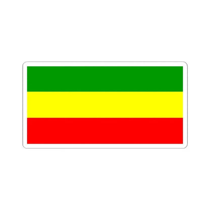 Carchi Flag (Ecuador) STICKER Vinyl Kiss-Cut Decal 6 Inch White - The Sticker Space