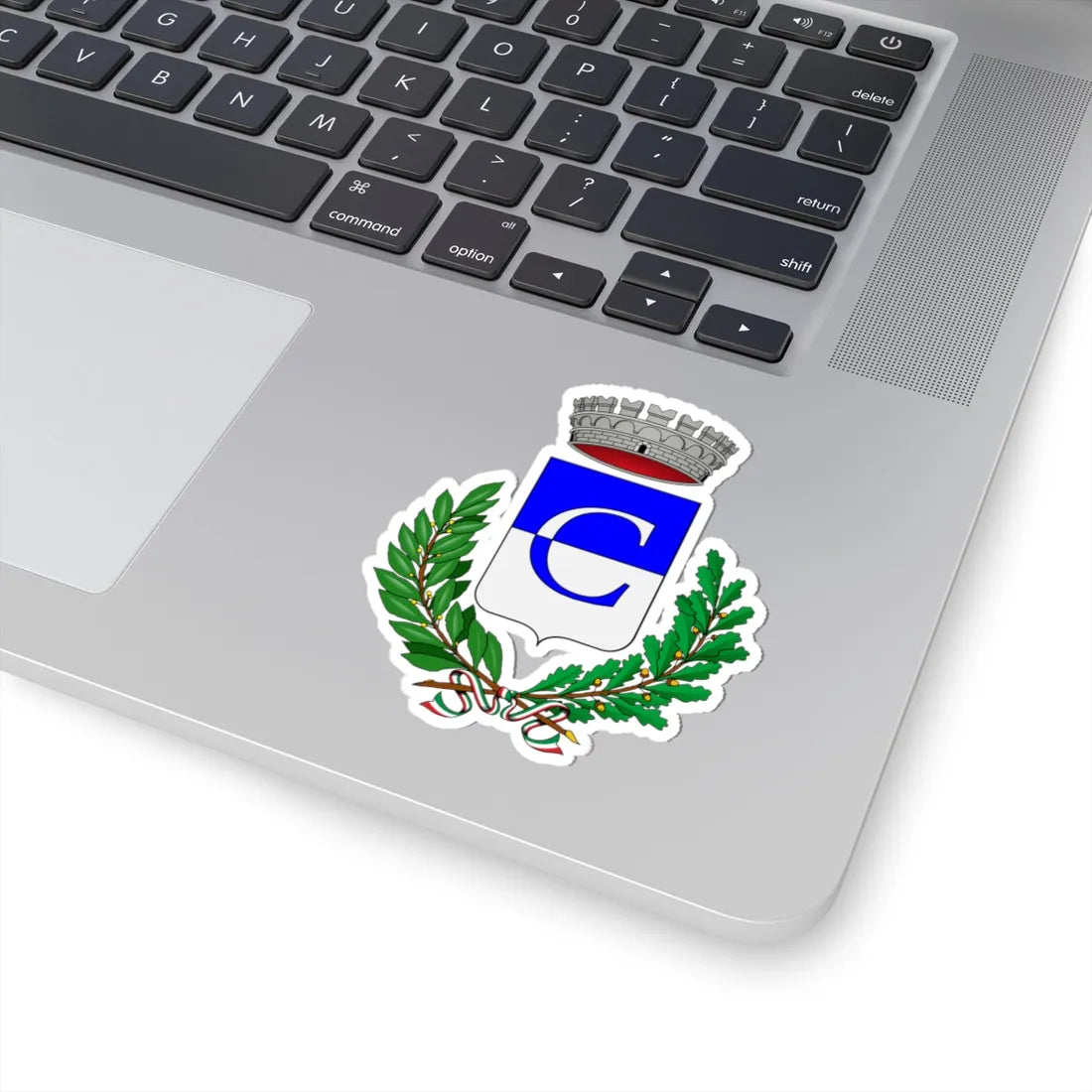 Cardè-Stemma (Italy) (Coat of Arms) STICKER Vinyl Kiss-Cut Decal - The Sticker Space