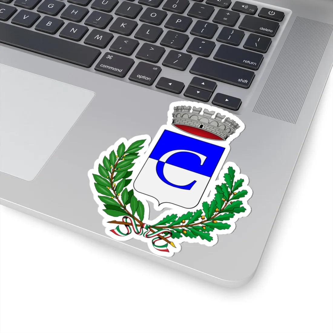 Cardè-Stemma (Italy) (Coat of Arms) STICKER Vinyl Kiss-Cut Decal - The Sticker Space