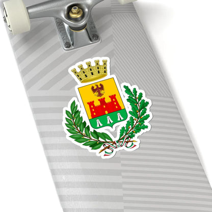 Cardano al Campo-Stemma (Italy) (Coat of Arms) STICKER Vinyl Kiss-Cut Decal - The Sticker Space