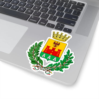 Cardano al Campo-Stemma (Italy) (Coat of Arms) STICKER Vinyl Kiss-Cut Decal - The Sticker Space