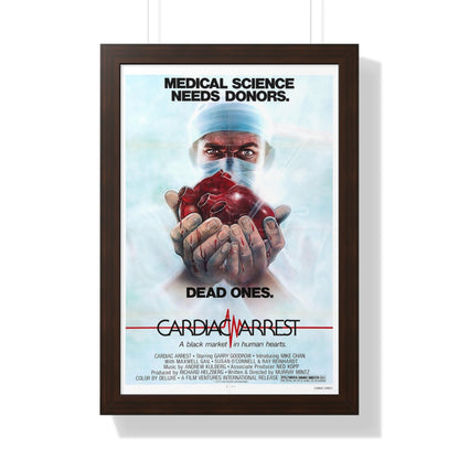 CARDIAC ARREST 1980 - Framed Movie Poster-16″ x 24″-The Sticker Space