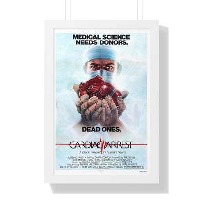 CARDIAC ARREST 1980 - Framed Movie Poster-16″ x 24″-The Sticker Space