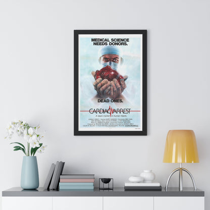 CARDIAC ARREST 1980 - Framed Movie Poster-The Sticker Space