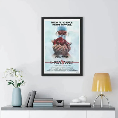CARDIAC ARREST 1980 - Framed Movie Poster - The Sticker Space