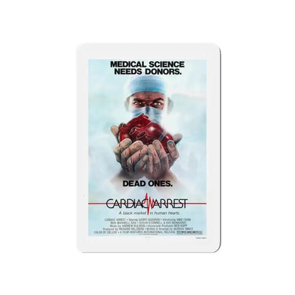 CARDIAC ARREST 1980 Movie Poster - Refrigerator Magnet 5 Inch - The Sticker Space