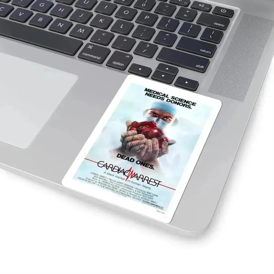 Cardiac Arrest 1980 Movie Poster - STICKER Vinyl Kiss-Cut Decal - The Sticker Space