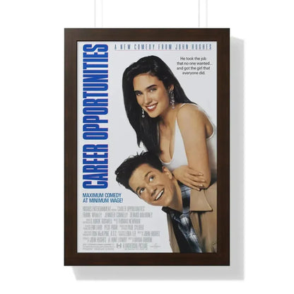 CAREER OPPORTUNITIES 1991 - Framed Movie Poster - The Sticker Space