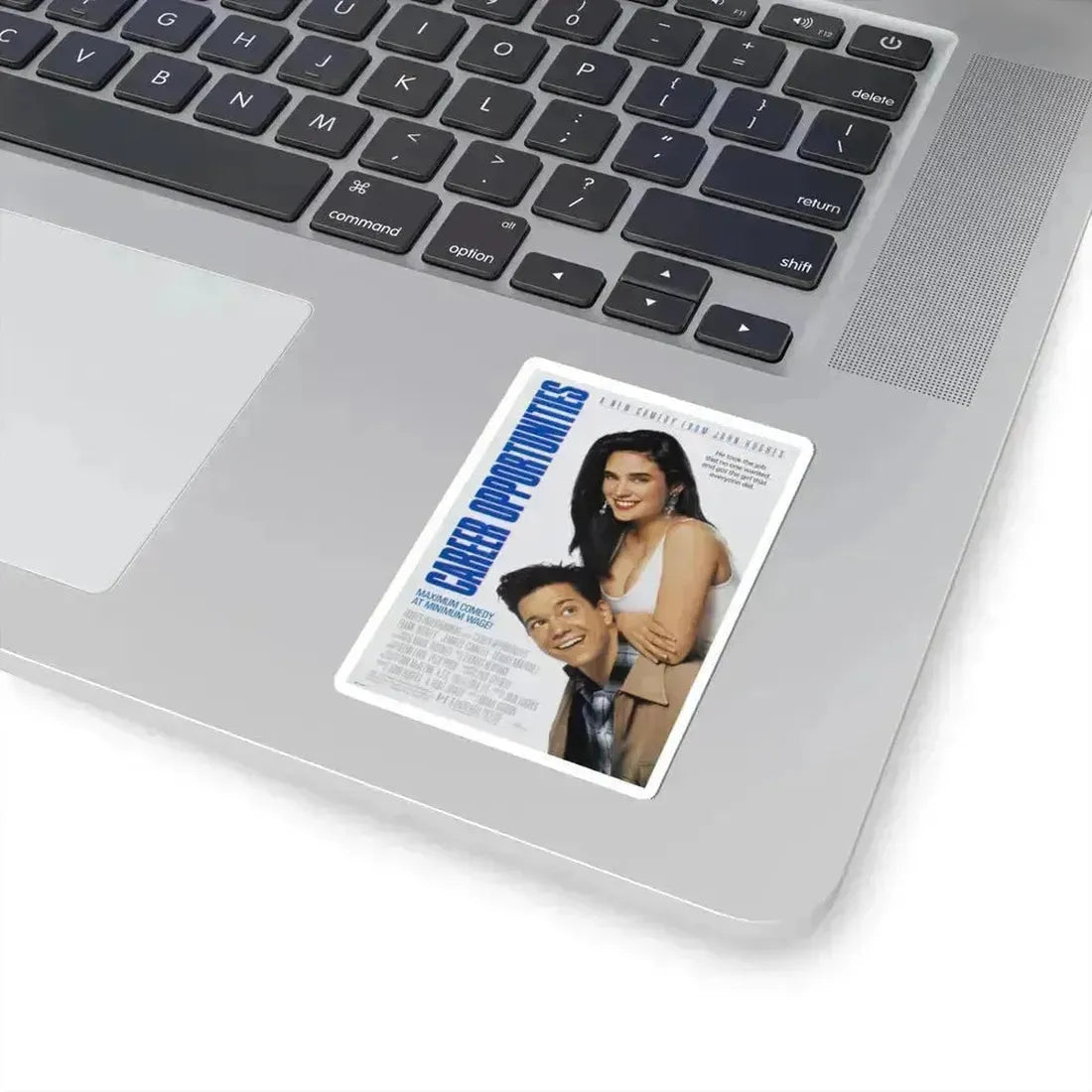 CAREER OPPORTUNITIES 1991 Movie Poster - STICKER Vinyl Kiss-Cut Decal - The Sticker Space