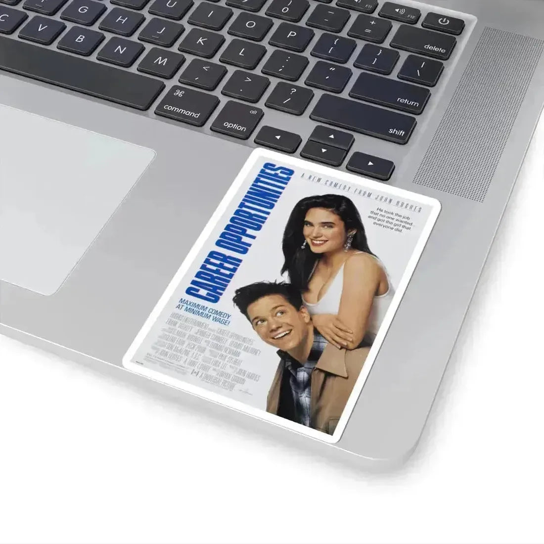 CAREER OPPORTUNITIES 1991 Movie Poster - STICKER Vinyl Kiss-Cut Decal - The Sticker Space