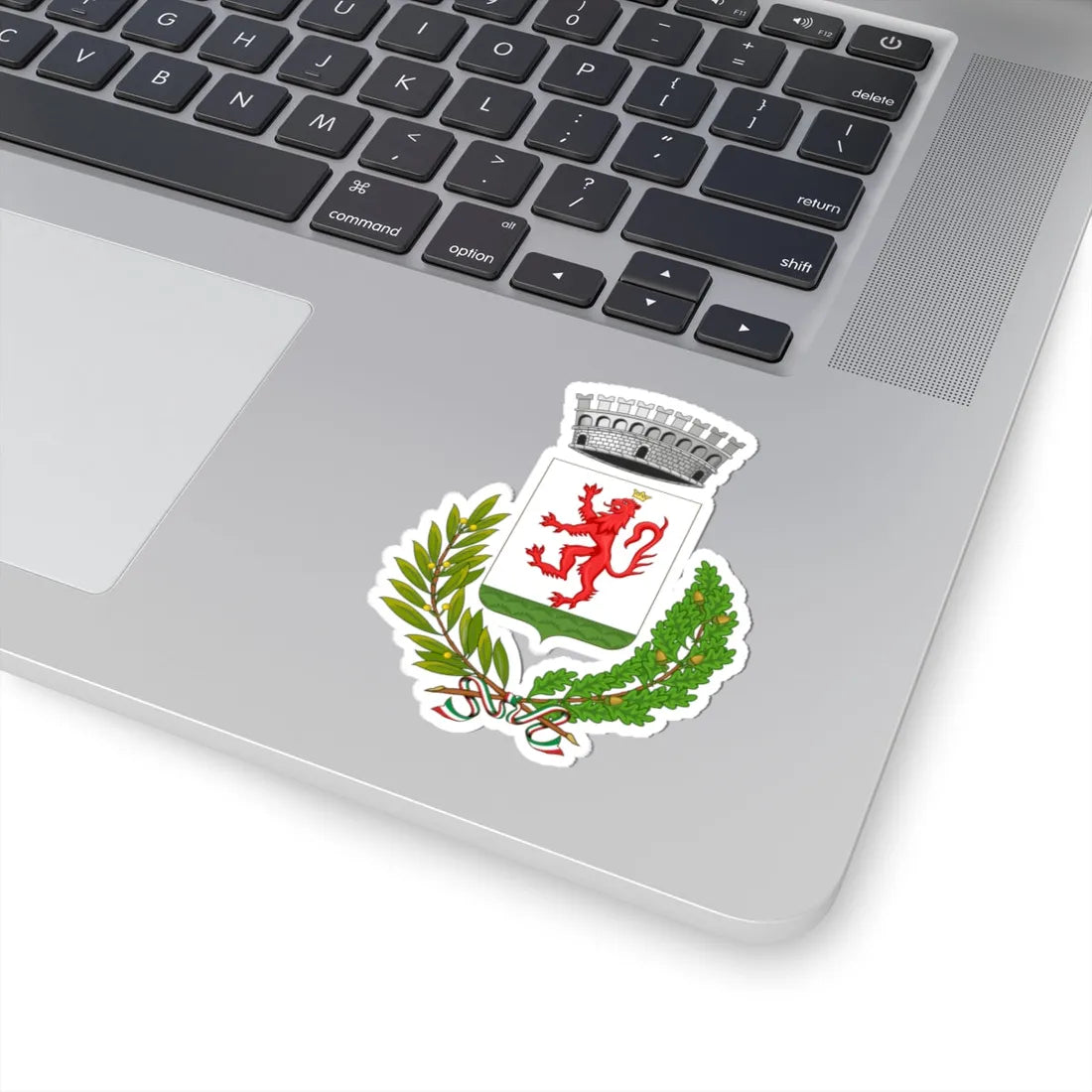 Caresanablot-Stemma (Italy) (Coat of Arms) STICKER Vinyl Kiss-Cut Decal - The Sticker Space