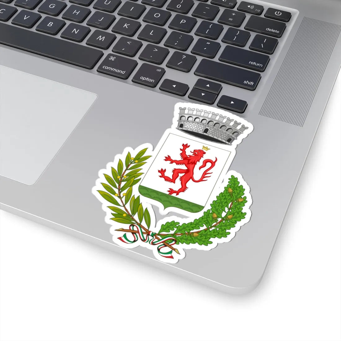 Caresanablot-Stemma (Italy) (Coat of Arms) STICKER Vinyl Kiss-Cut Decal - The Sticker Space