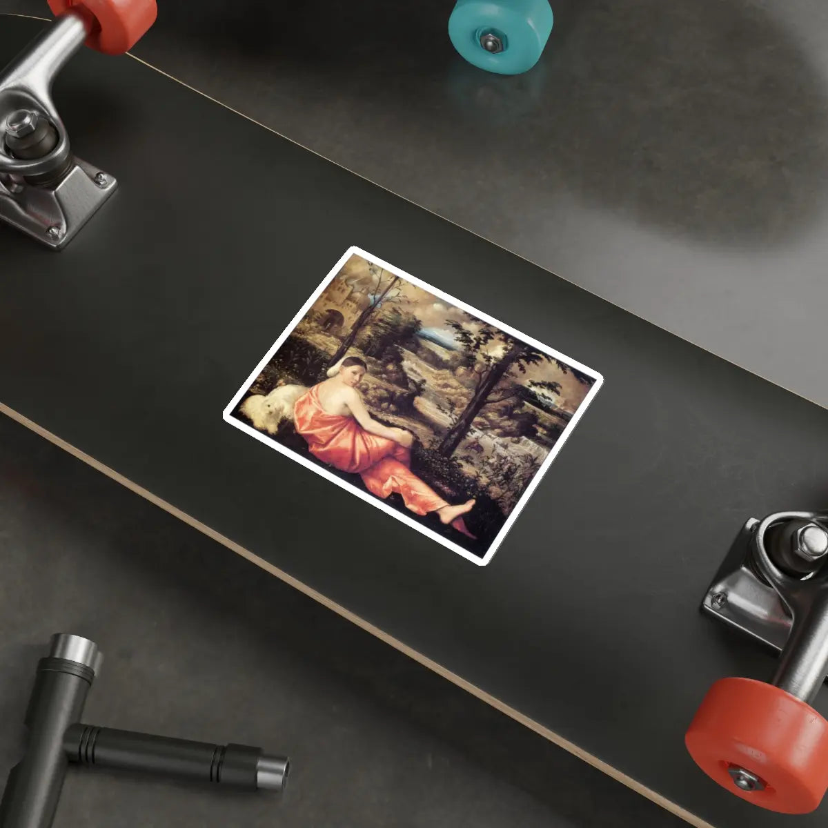 SKU:18472122522073369219 Sticker types:White Shape:Die-Cut Sizes:5" × 5"