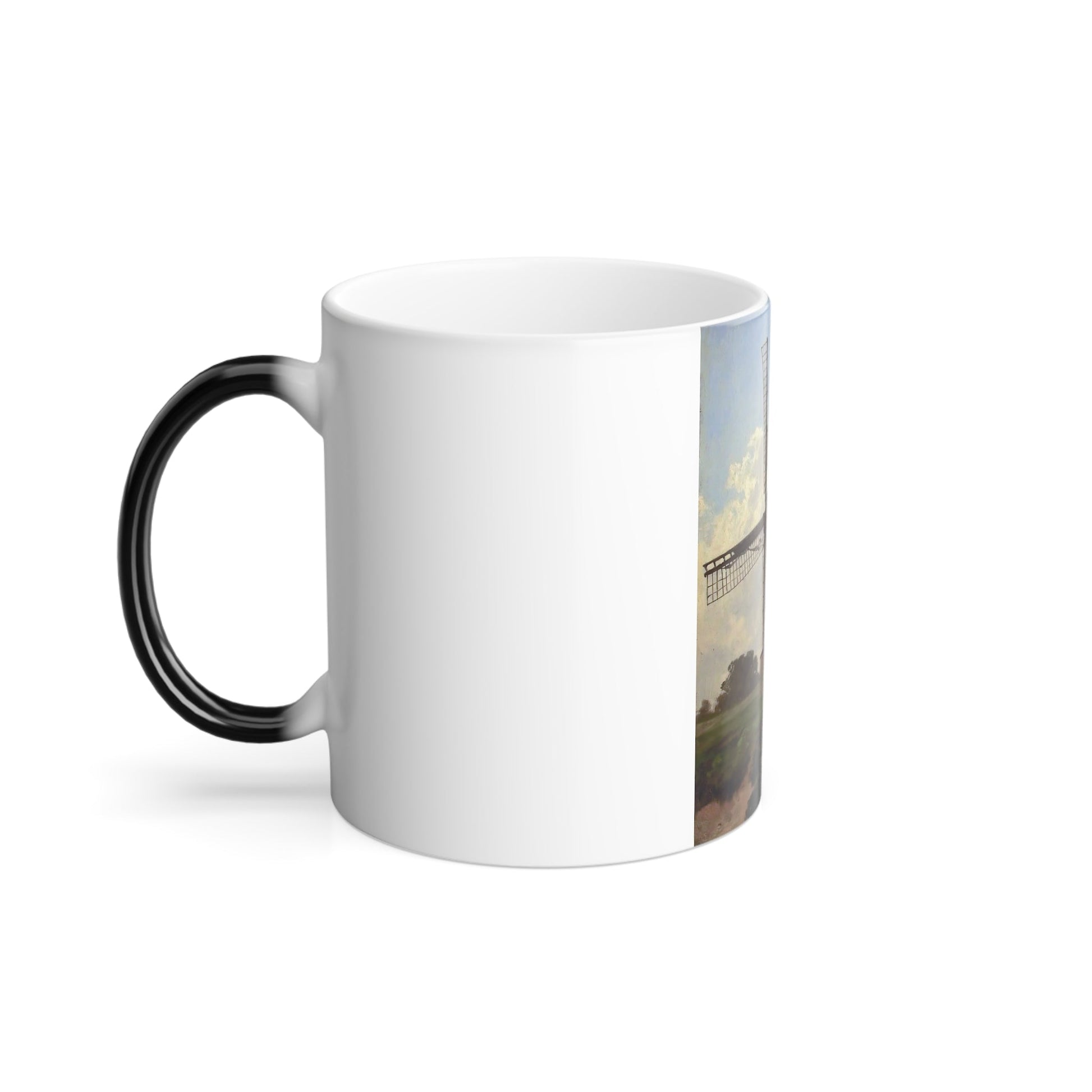 Carl Coven Schirm (1852-1928) Old Mill - 1910 - Color Changing Mug 11oz-11oz-The Sticker Space