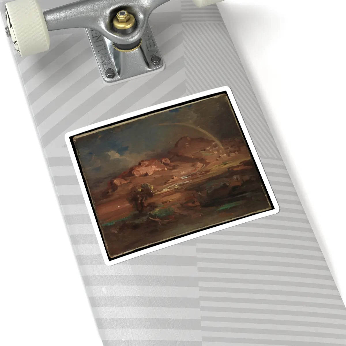 SKU:TSS-STICK-CRLRTT-6X6-2 Sizes:6" × 6" Types:White