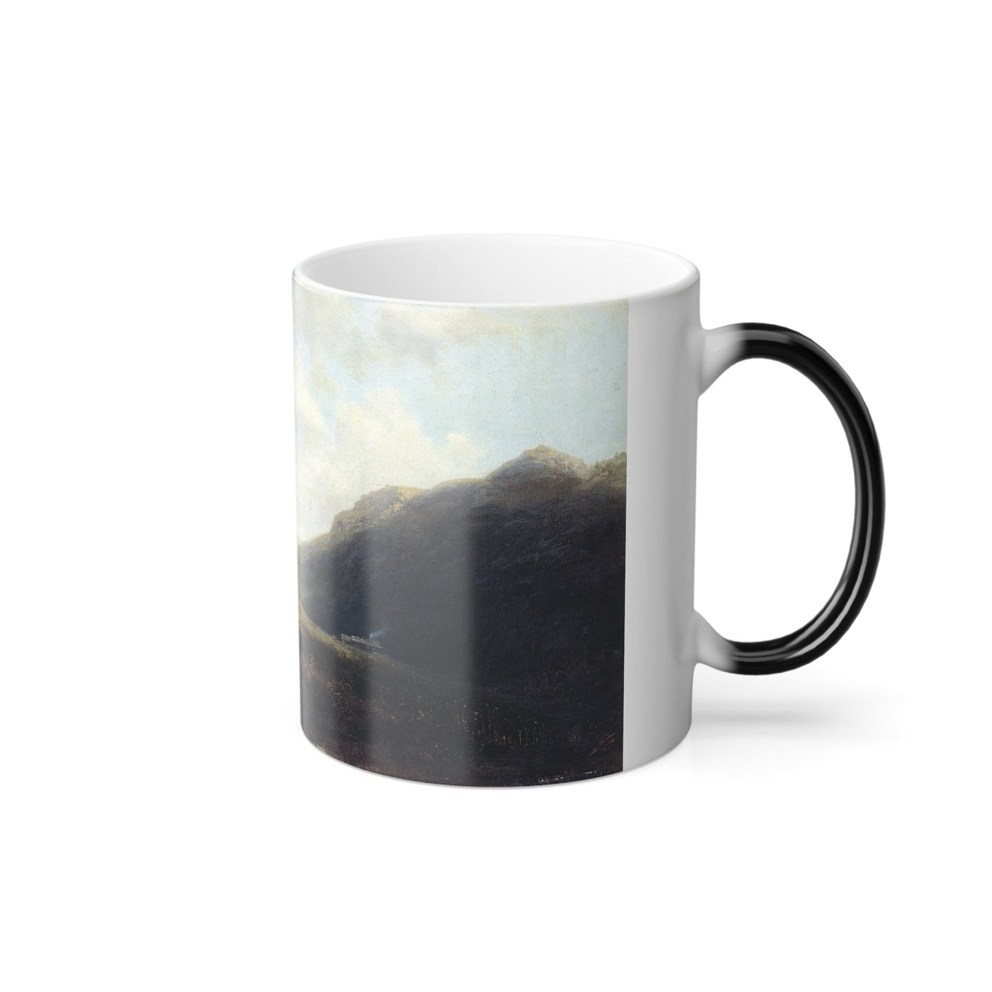 Carl Spitzweg (1808-1885) High Mountain Vally - oil on canvas c1860 - Color Changing Mug 11oz-11oz-The Sticker Space