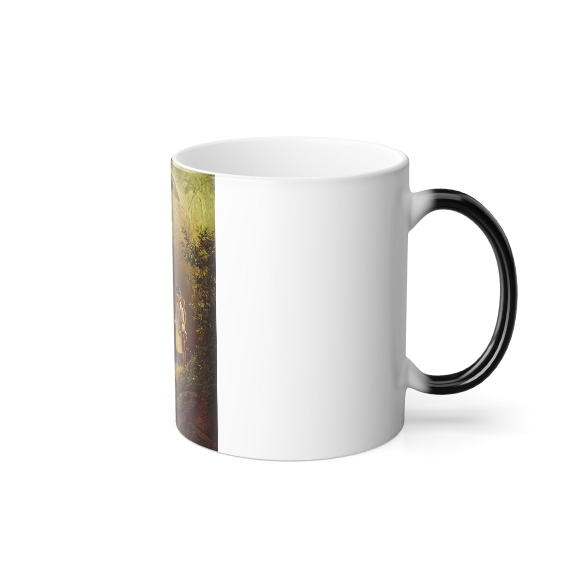 Carl Spitzweg (1808-1885) The Butterfly Hunter - oil on panel 1840 - Color Changing Mug 11oz-11oz-The Sticker Space