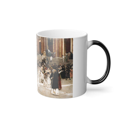 Carl von Marr (1858-1936) Die Flagellanten - 1889 - Color Changing Mug 11oz-11oz-The Sticker Space