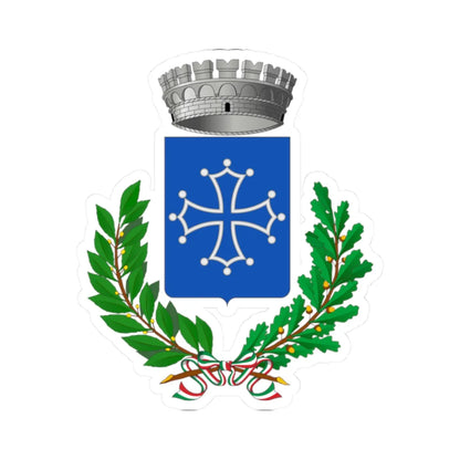 Carlantino-Stemma (Italy) (Coat of Arms) STICKER Vinyl Kiss-Cut Decal 2 Inch White - The Sticker Space