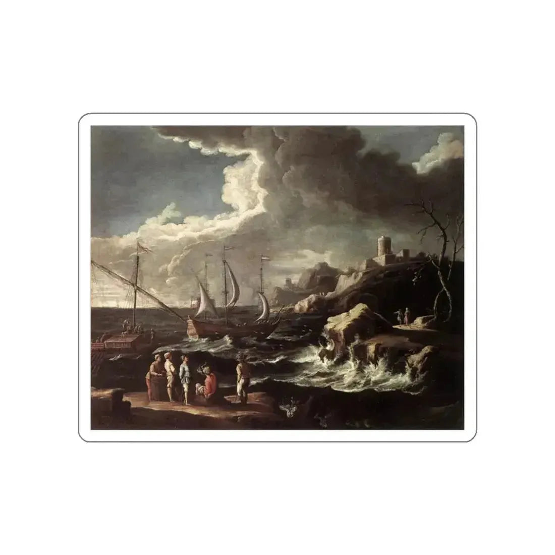 CARLEVARIS, Luca - Seascape (Artwork) STICKER Vinyl Die-Cut Decal - The Sticker Space