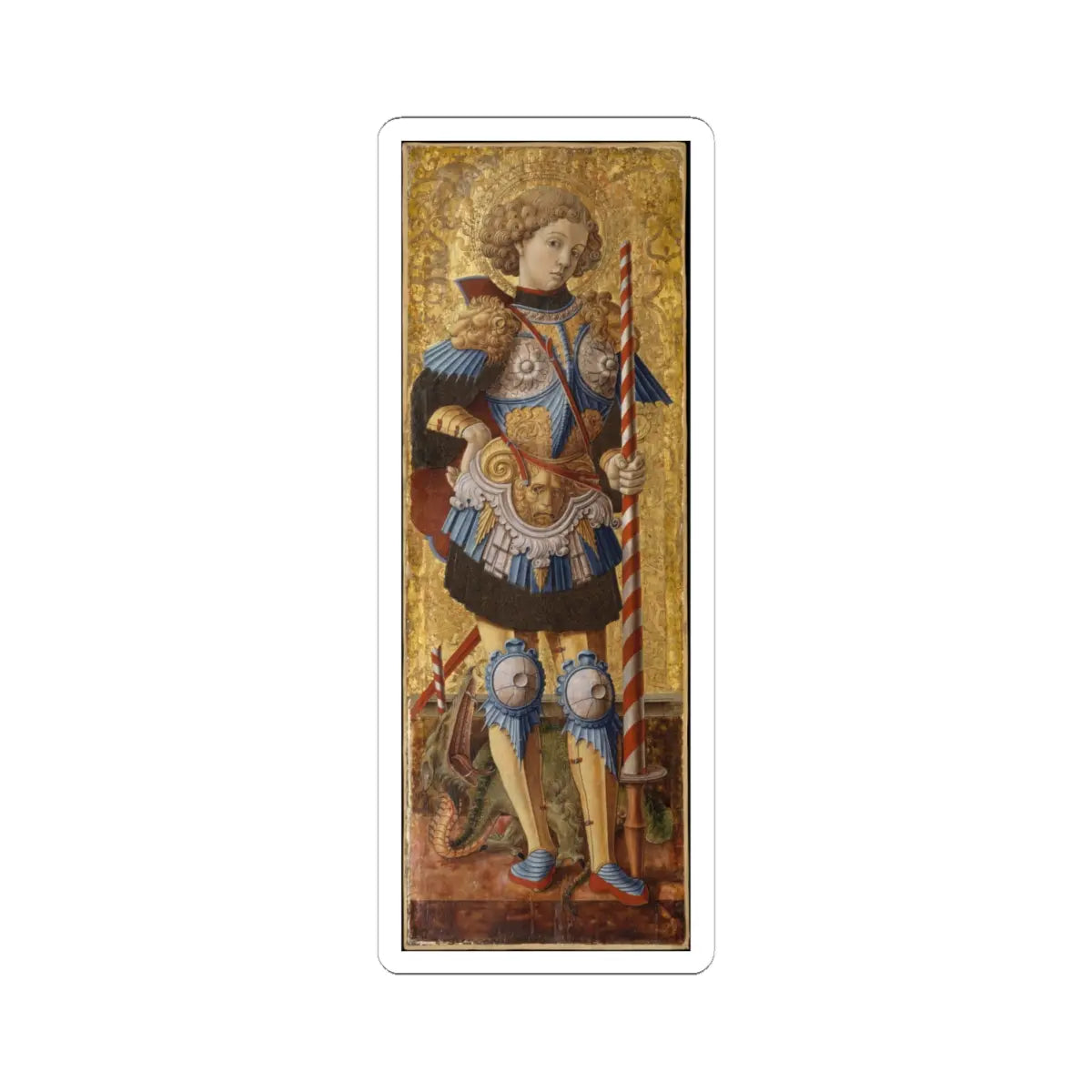 SKU:TSS-STICK-CRLCRV-4X4-7 Sizes:4" × 4" Types:White