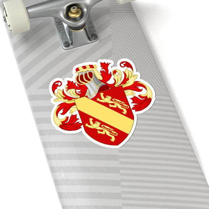 Carlo Villa podestà-Stemma (Italy) (Coat of Arms) STICKER Vinyl Kiss-Cut Decal - The Sticker Space