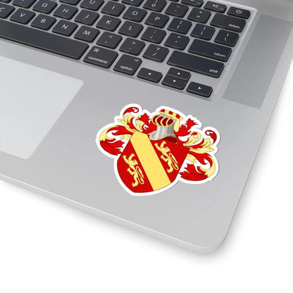 Carlo Villa podestà-Stemma (Italy) (Coat of Arms) STICKER Vinyl Kiss-Cut Decal - The Sticker Space
