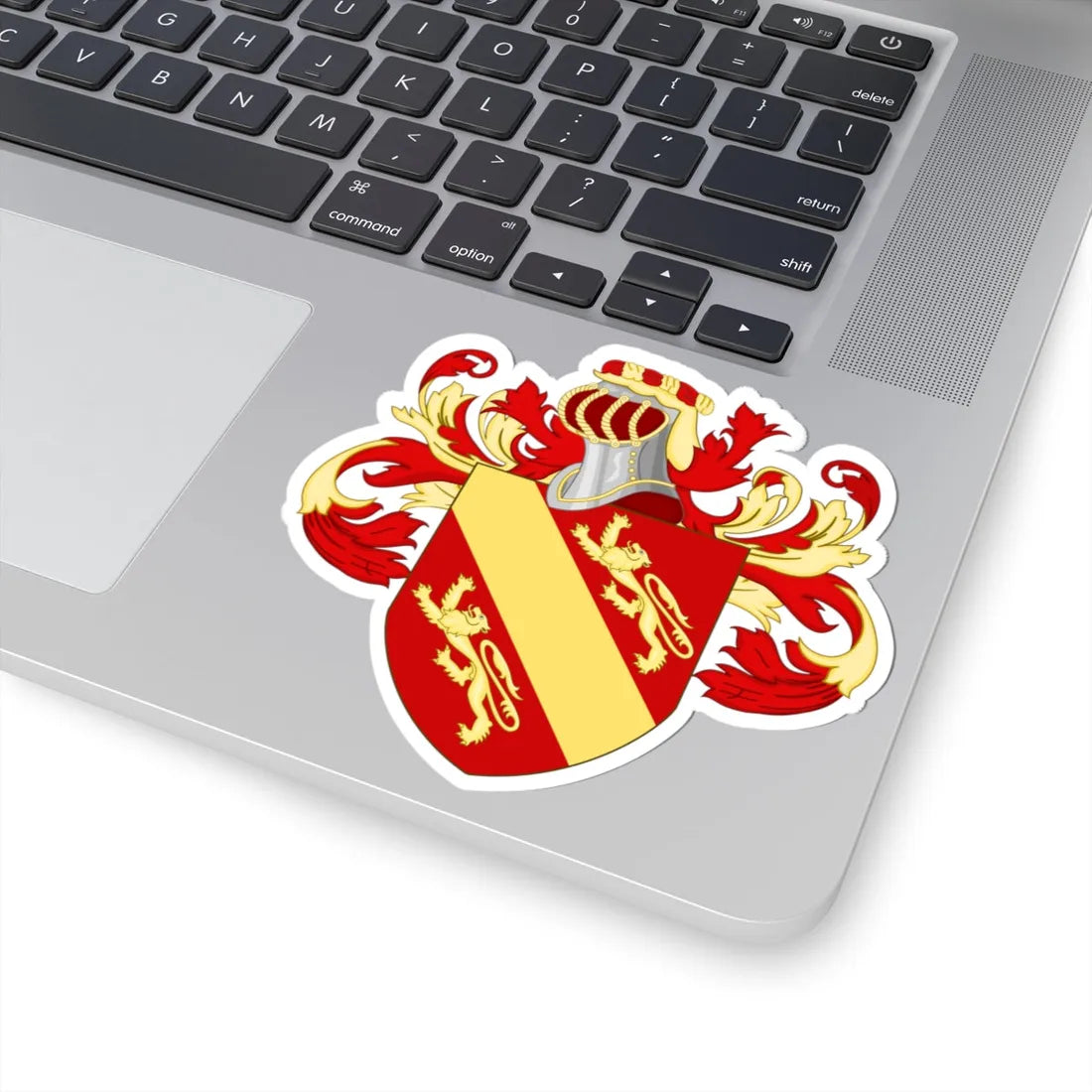Carlo Villa podestà-Stemma (Italy) (Coat of Arms) STICKER Vinyl Kiss-Cut Decal - The Sticker Space