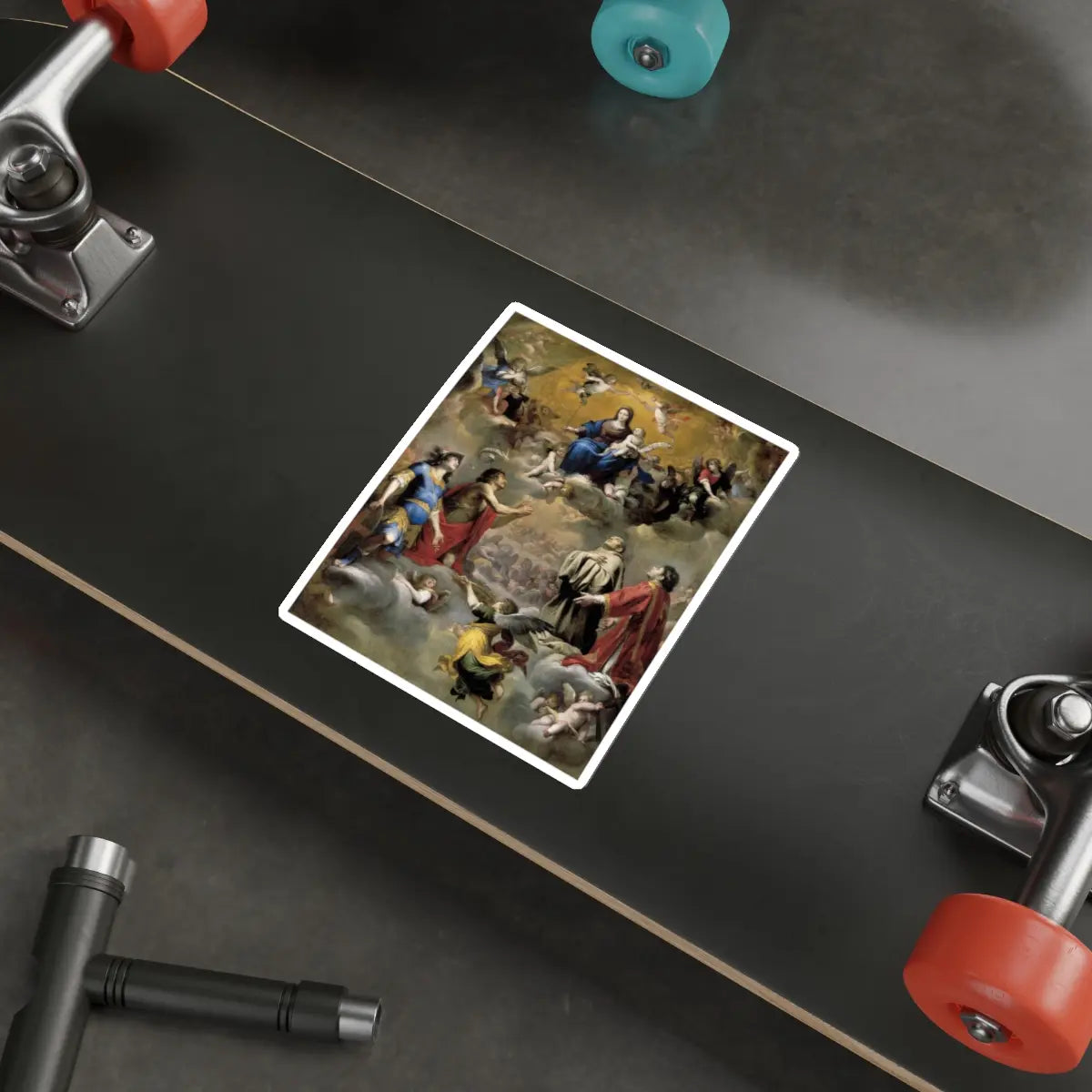 SKU:19654242746896960767 Sticker types:White Shape:Die-Cut Sizes:6" × 6"