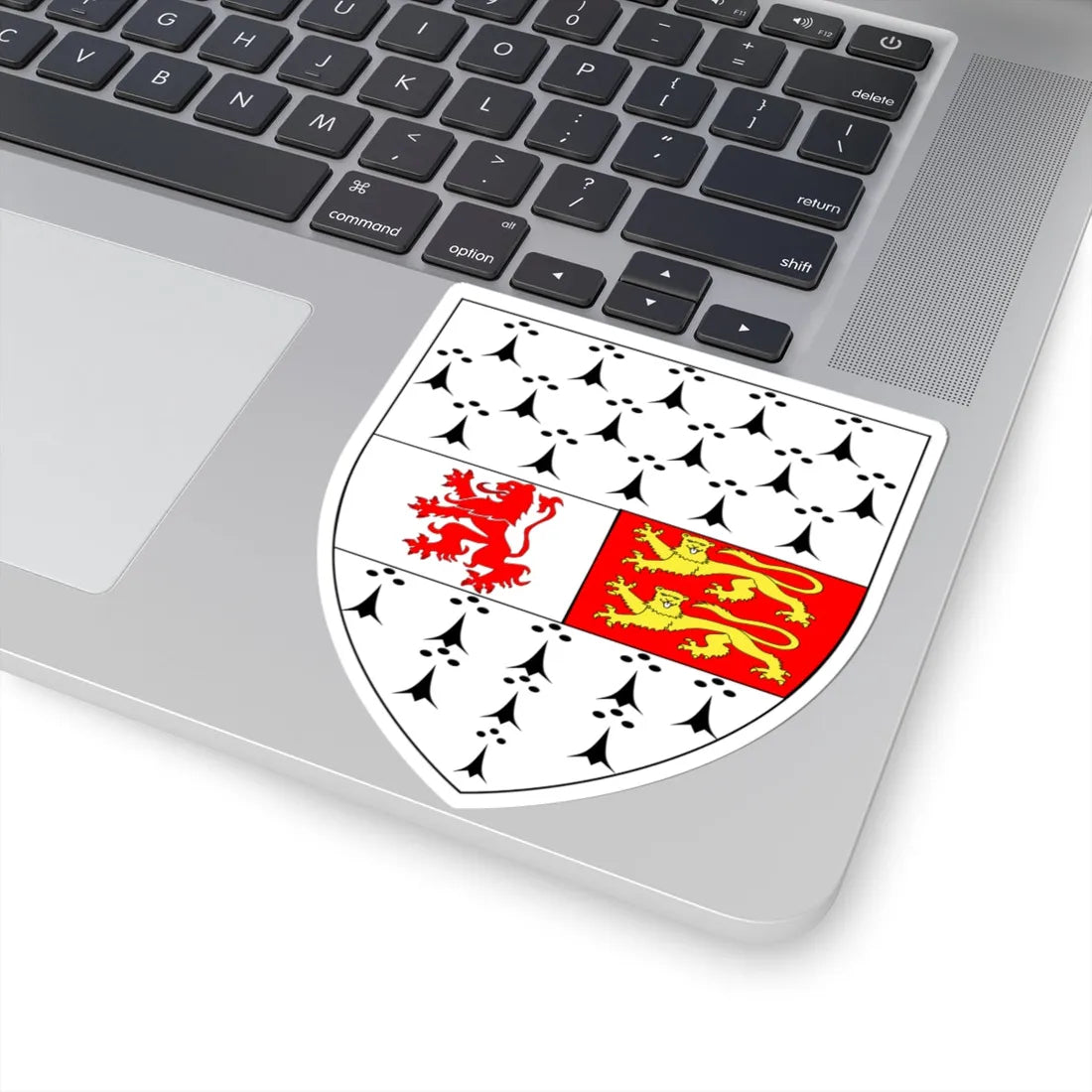 Carlow County Crest (Ireland) (Coat of Arms) STICKER Vinyl Kiss-Cut Decal - The Sticker Space