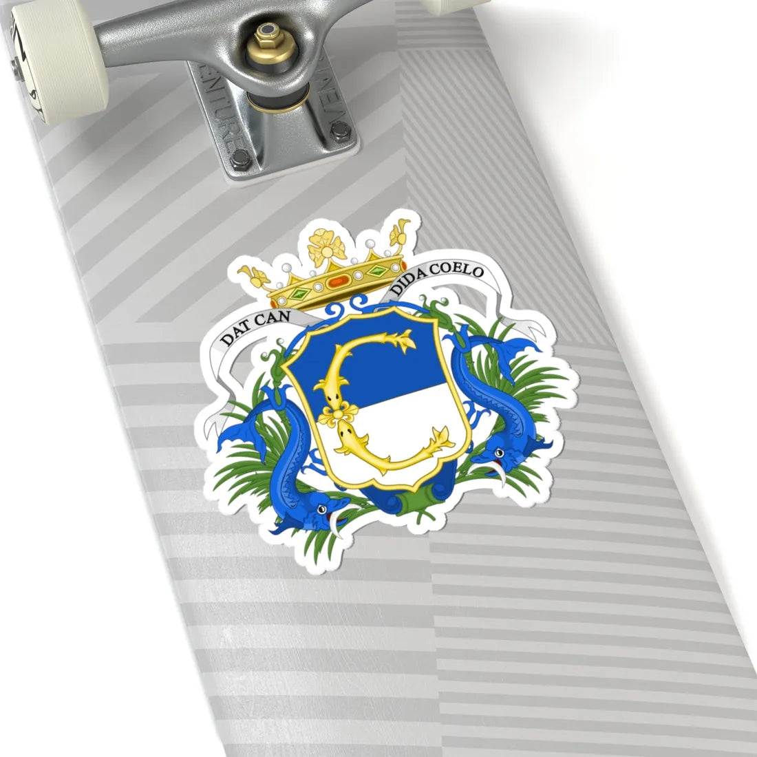 Carmagnola-Stemma (Italy) (Coat of Arms) STICKER Vinyl Kiss-Cut Decal - The Sticker Space