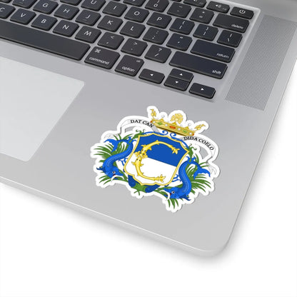 Carmagnola-Stemma (Italy) (Coat of Arms) STICKER Vinyl Kiss-Cut Decal - The Sticker Space