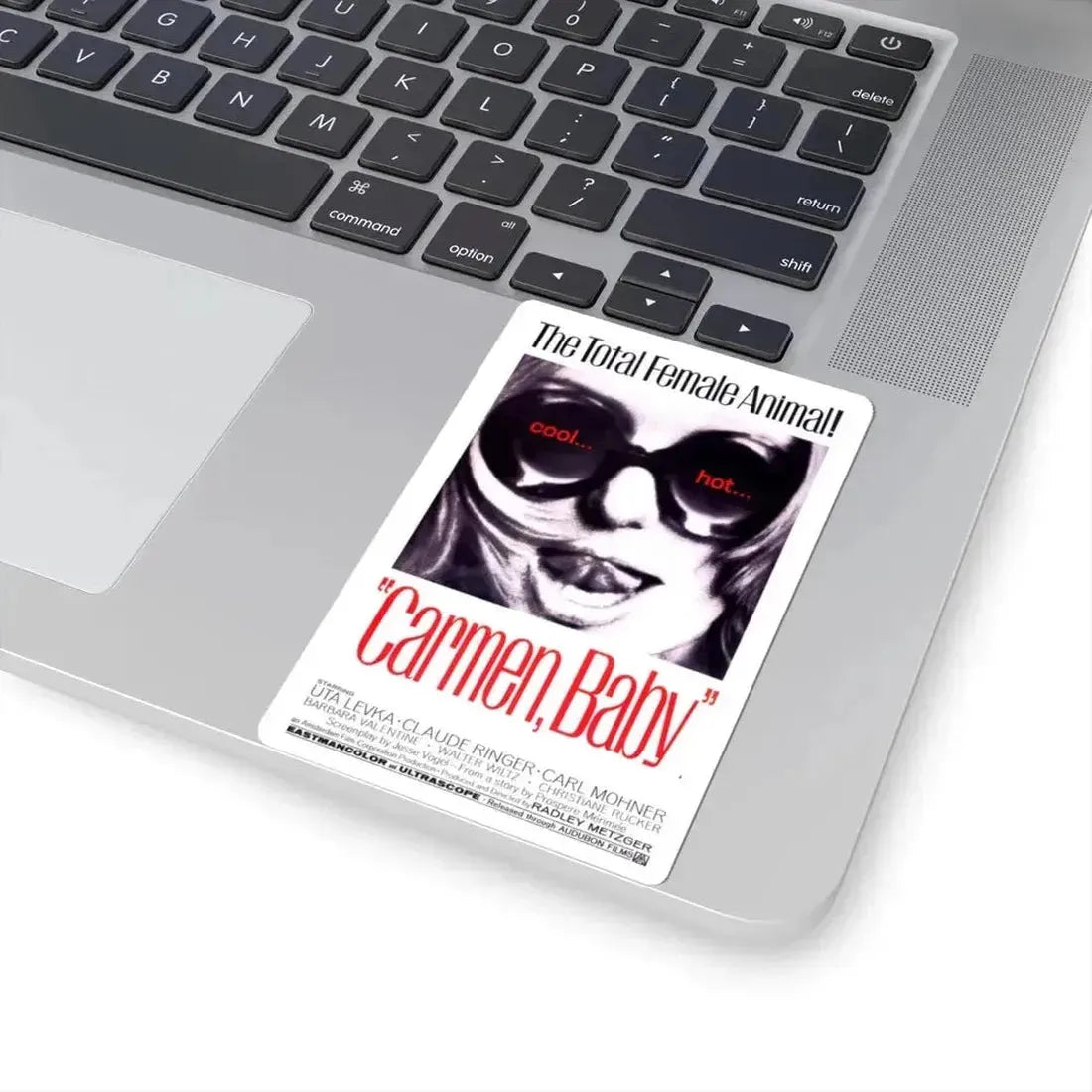 Carmen Baby 1967 Movie Poster - STICKER Vinyl Kiss-Cut Decal - The Sticker Space