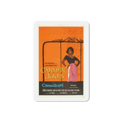 Carmen Jones 1954 Movie Poster Refrigerator Magnet 2 Inch - The Sticker Space