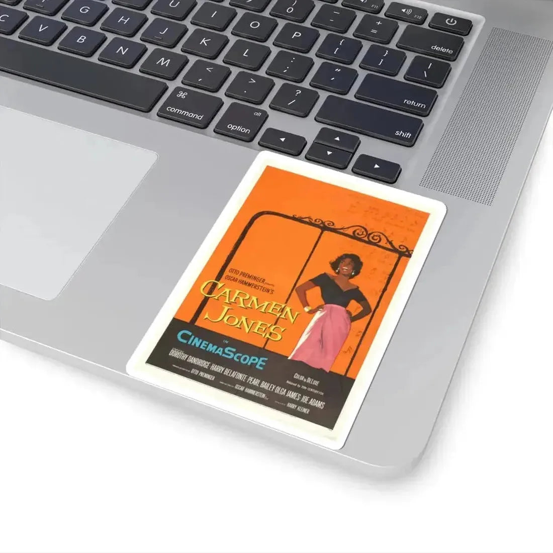 Carmen Jones 1954 Movie Poster - STICKER Vinyl Kiss-Cut Decal - The Sticker Space