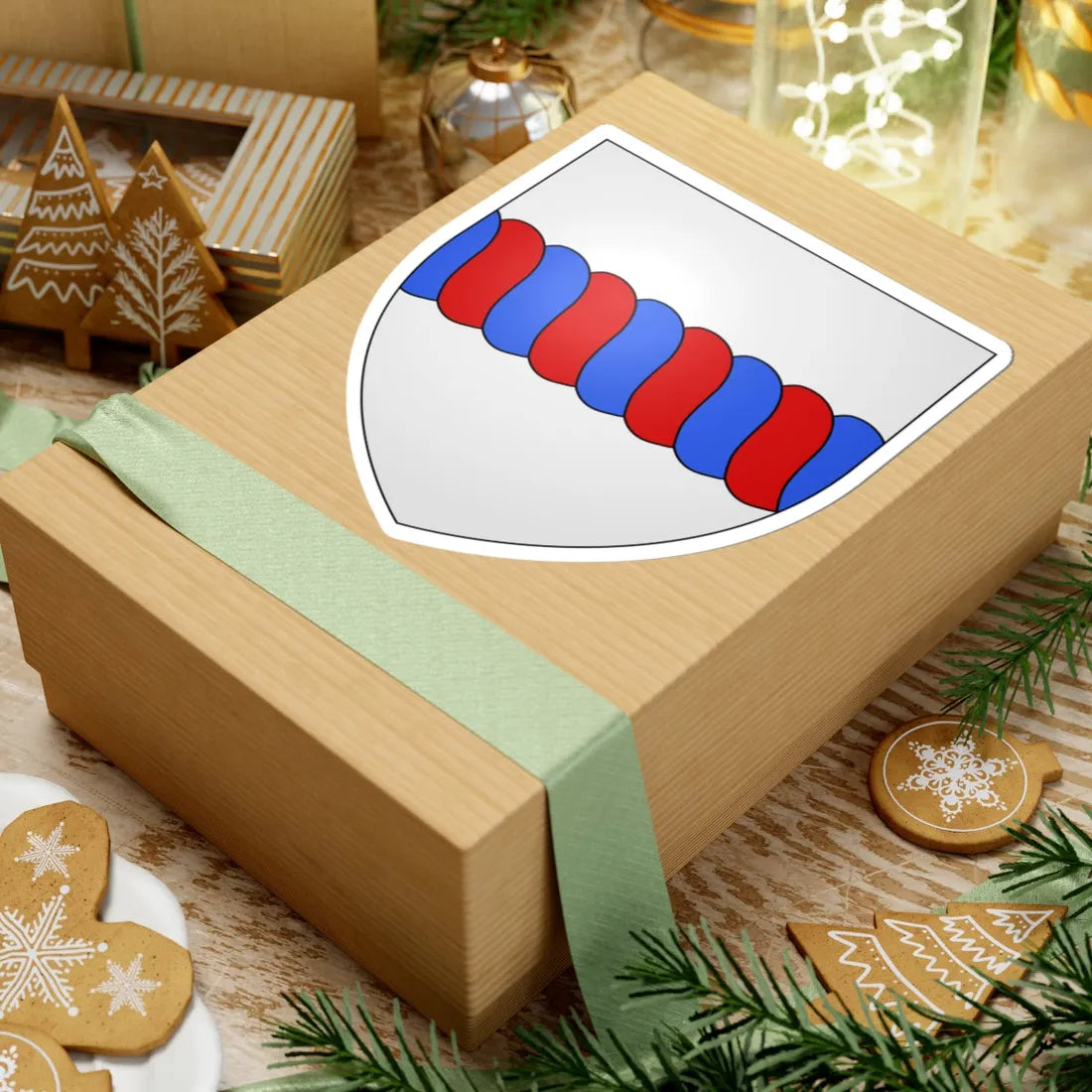 Carmichael arms (Scotland) (Coat of Arms) STICKER Vinyl Kiss-Cut Decal - The Sticker Space