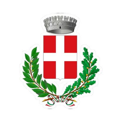 Carmignano di Brenta-Stemma (Italy) (Coat of Arms) STICKER Vinyl Kiss-Cut Decal 2 Inch White - The Sticker Space