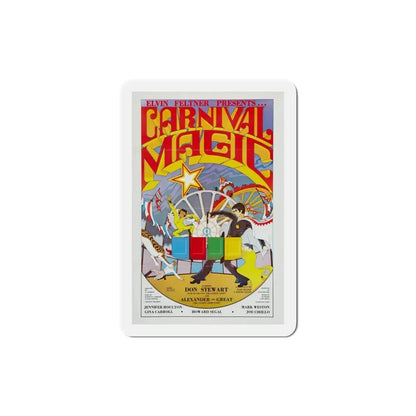 Carnival Magic 1981 Movie Poster Refrigerator Magnet 3 Inch - The Sticker Space