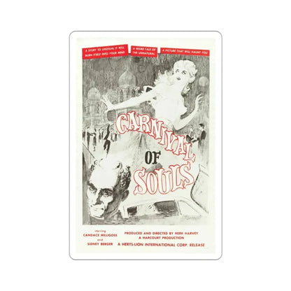 Carnival of Souls 1962 Movie Poster STICKER Vinyl Die-Cut Decal 3 Inch - The Sticker Space