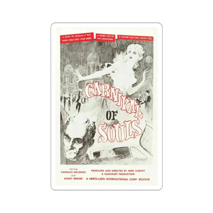 Carnival of Souls 1962 Movie Poster STICKER Vinyl Die-Cut Decal 3 Inch - The Sticker Space