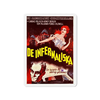 CARNIVAL OF SOULS (POLISH) 1962 Movie Poster - Refrigerator Magnet 3 Inch - The Sticker Space