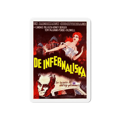 CARNIVAL OF SOULS (POLISH) 1962 Movie Poster - Refrigerator Magnet 6 Inch - The Sticker Space