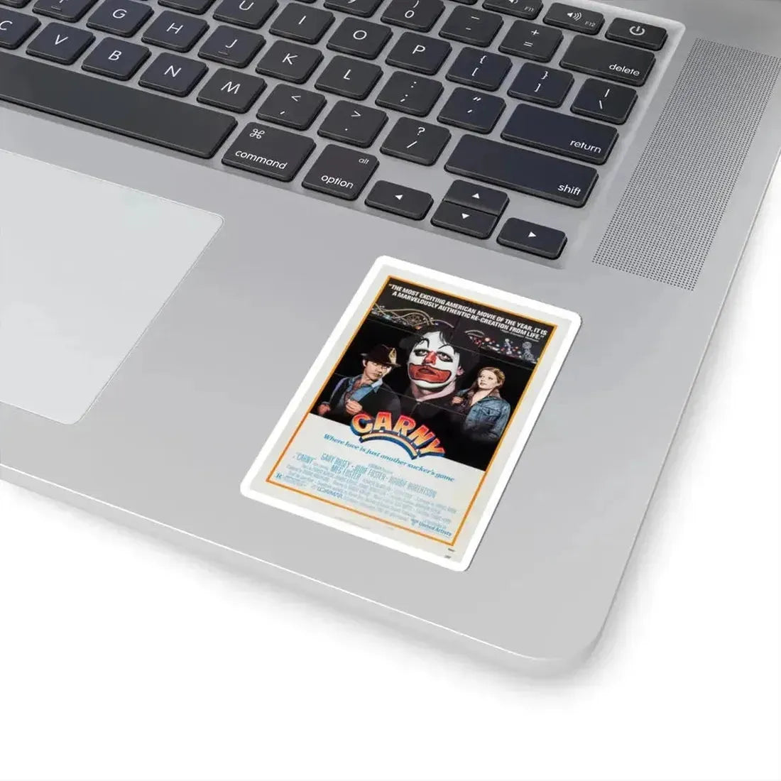 Carny 1980 Movie Poster - STICKER Vinyl Kiss-Cut Decal - The Sticker Space